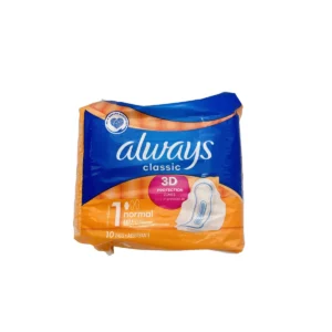 Always sanitary pads 10 pcs Classic Normal Size 1