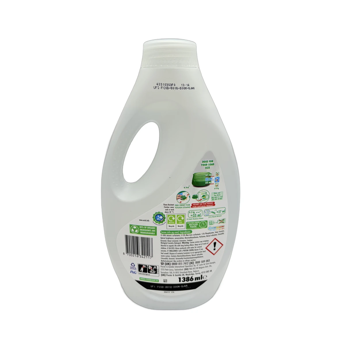Ariel liquid detergent 42 sc 1,386 l Original - Slika 2