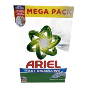 Ariel washing powder box 80 sc 4,4 kg Mountain Spring