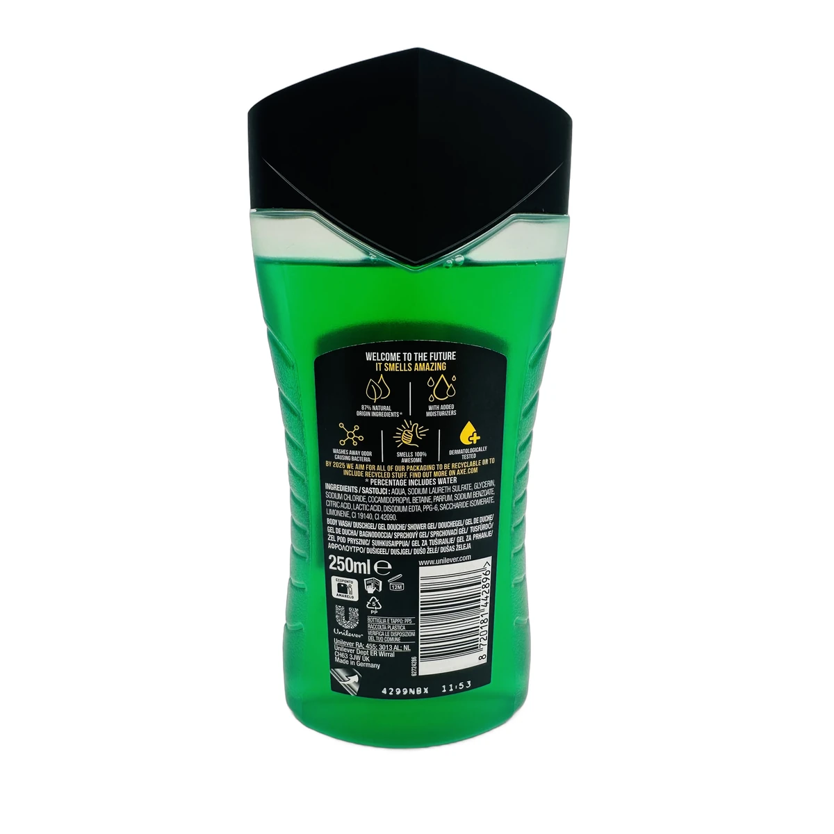 Axe shower gel 250 ml Jungle Fresh - Slika 2