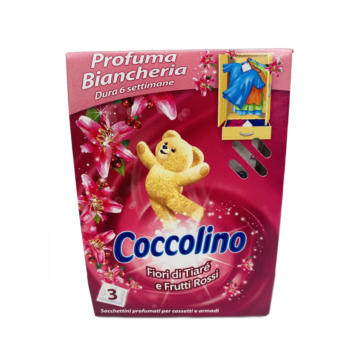 Coccolino perfume sachet 3 pcs Pink