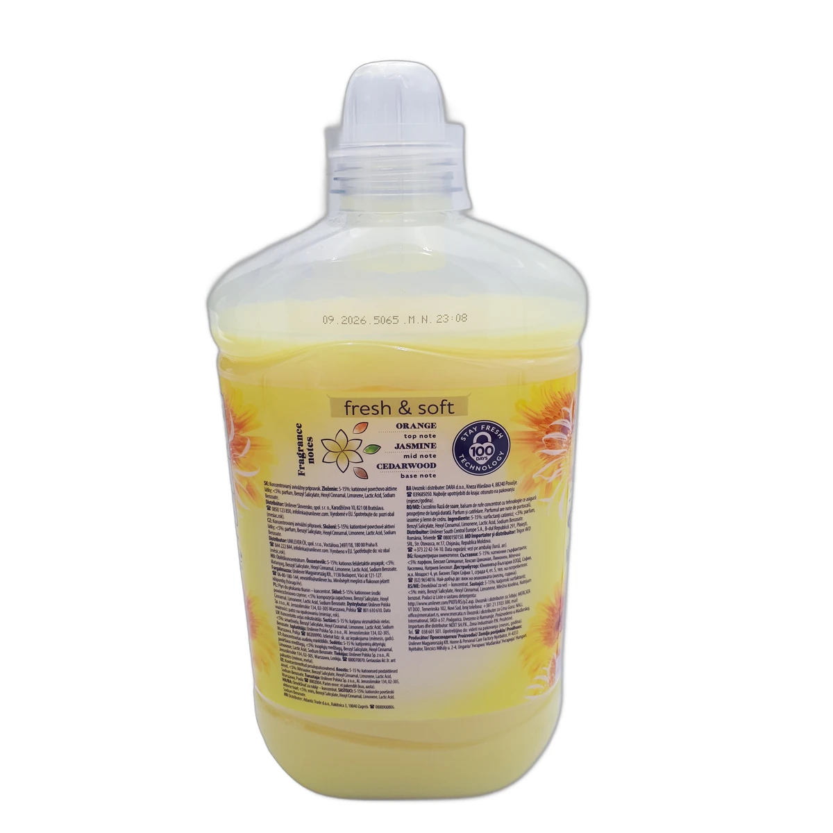 Coccolino softener concentrate 68 sc 1,7 l Happy Yellow - Slika 2