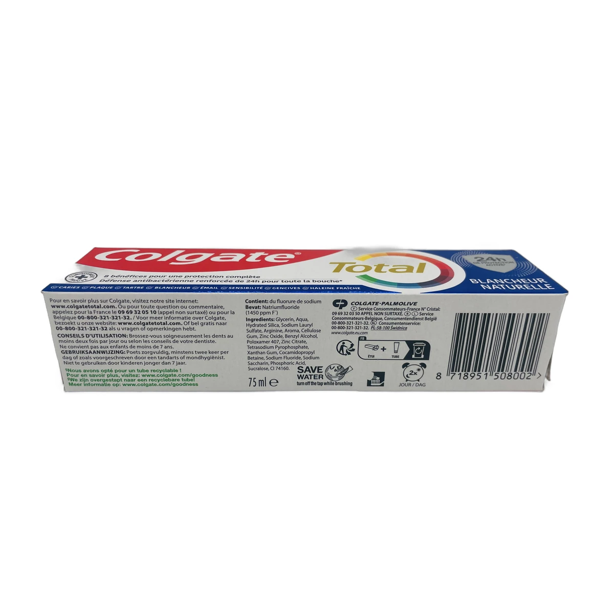 Colgate toothpaste 75 ml Total Natural Whitening - Slika 2