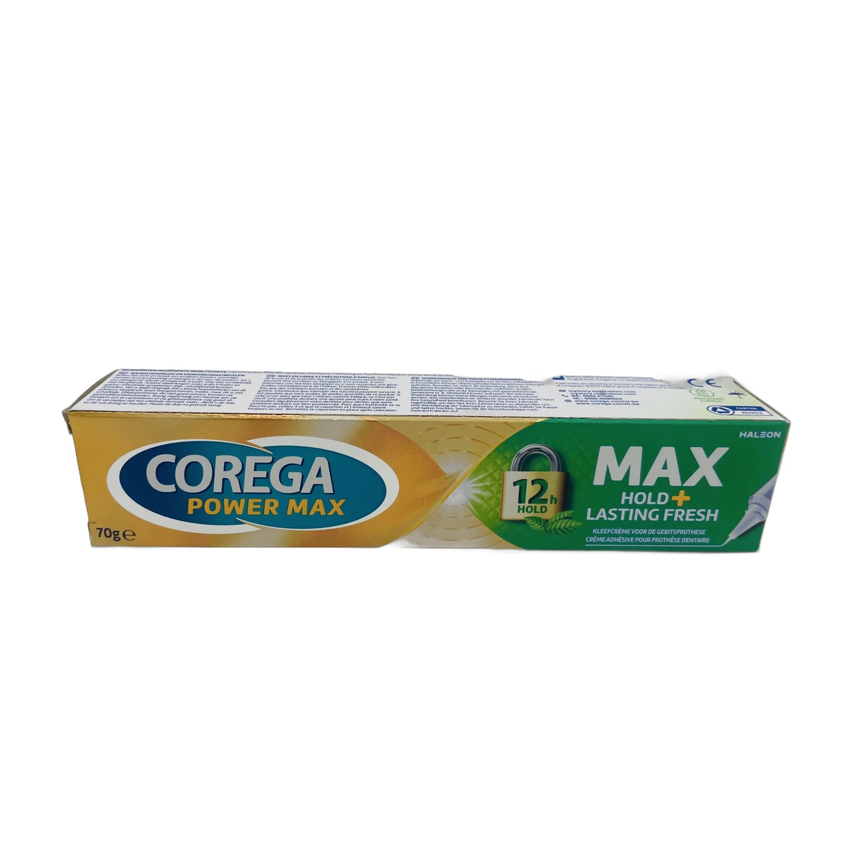 Corega adhesive dental cream 70 g Power Max Max Hold+Lasting Fresh