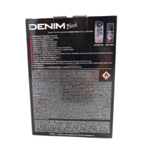 Alternative view of Denim gift set Black shower gel 250 ml+deo 150 ml
