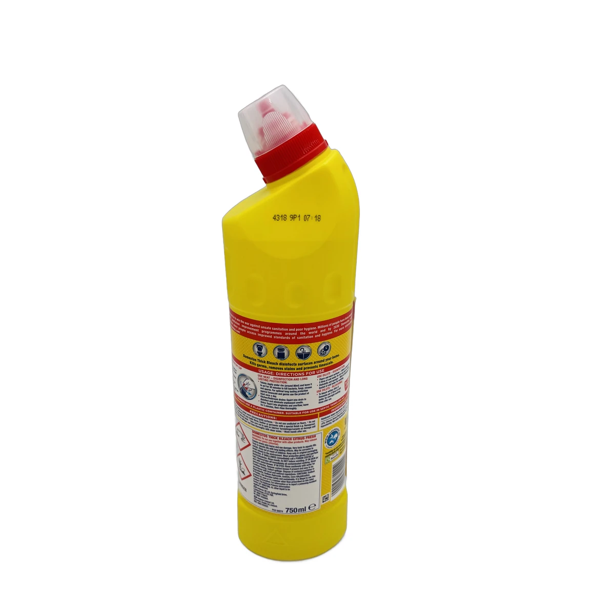 Domestos disinfectant EXPORT 750 ml Citrus Fresh - Slika 2