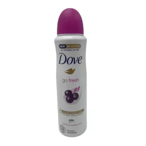 Dove deo 150 ml Go Fresh Acai Berry&Waterlily Scent 0% Alcohol