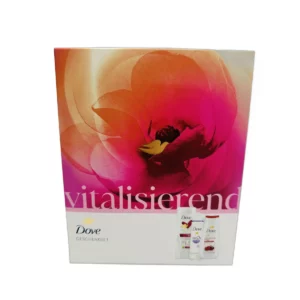 Dove gift set Vitalisierend Cherry shower gel 225ml+Intensive body milk 400ml+Cherry deo 150ml