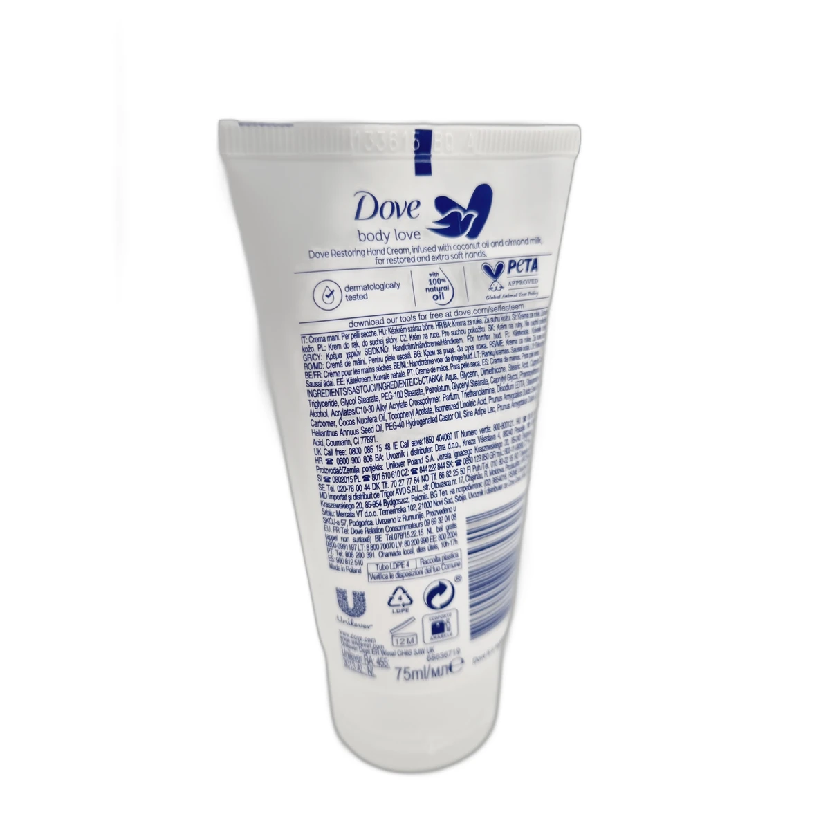 Dove hand cream tube 75 ml Restoring Ritual - Slika 2