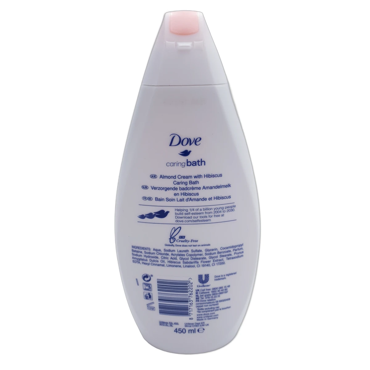 Dove shower gel 450 ml Almond Oil and Hibiscus - Slika 2