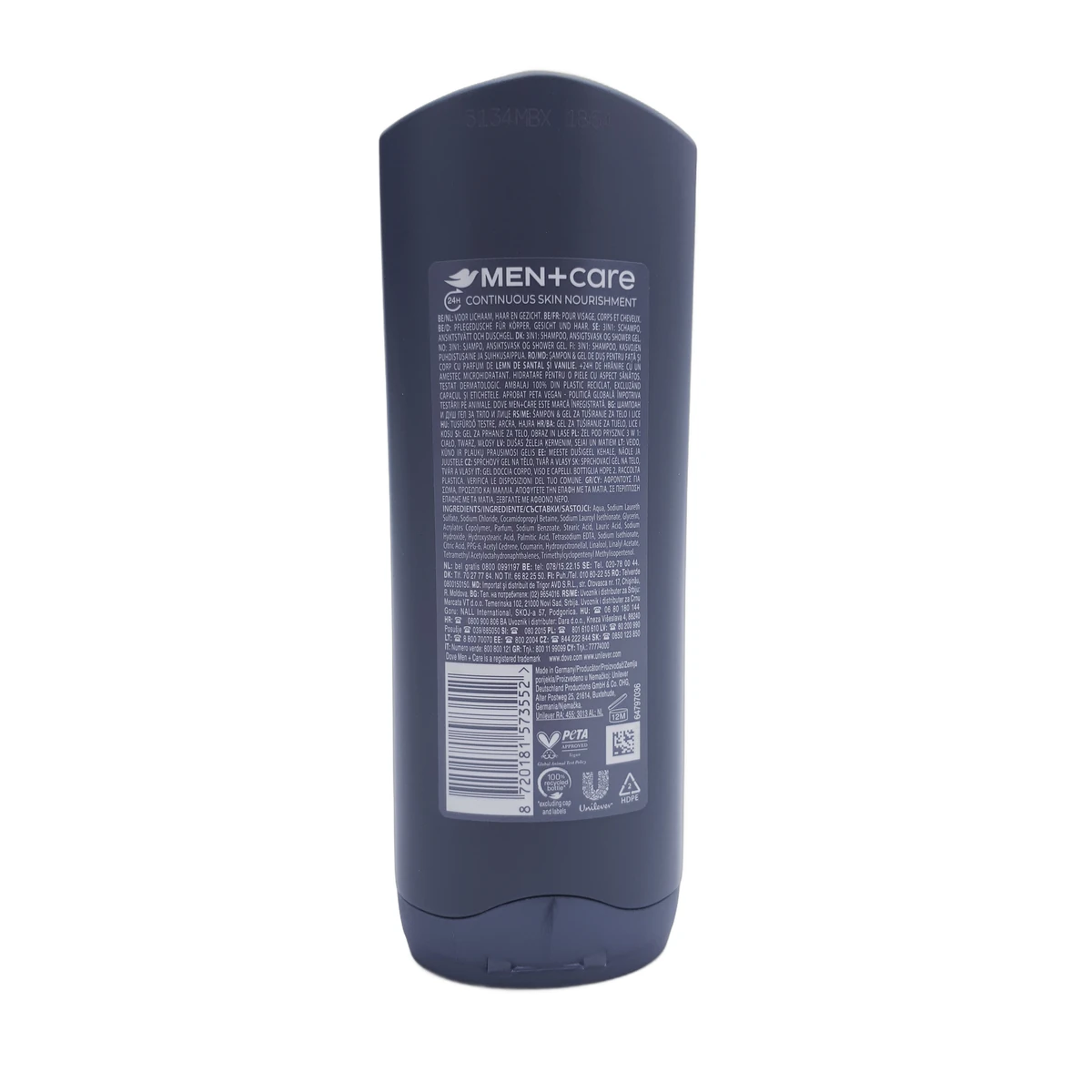 Dove shower gel men 250 ml Men+Care Sandalwood+Vanilla - Slika 2