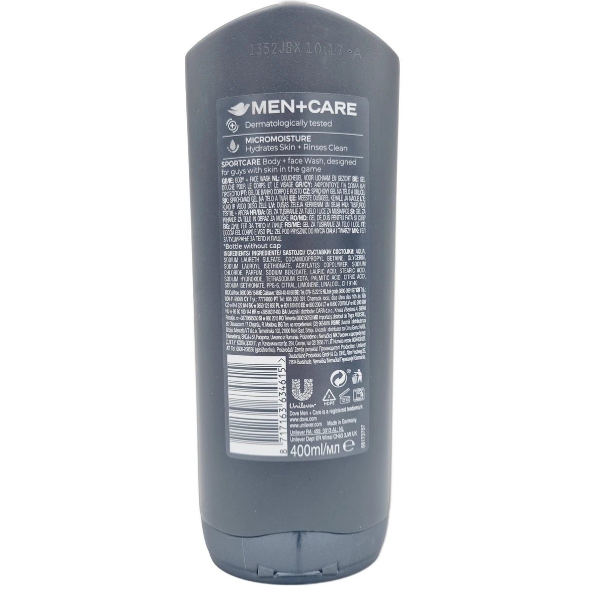 Dove shower gel men 400 ml Men+Care Active+ Fresh - Slika 2