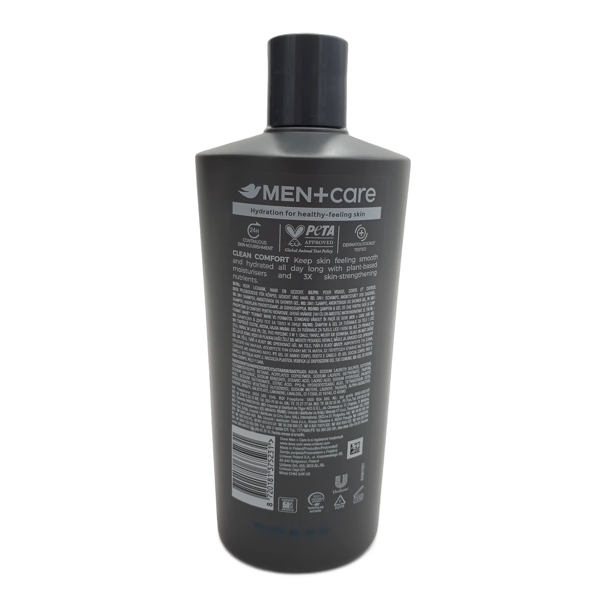 Dove shower gel men 700 ml Men+Care Clean Comfort - Slika 2
