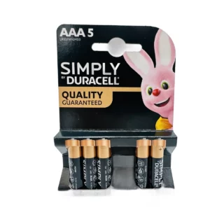 Duracell battery AAA 5 pcs Simply