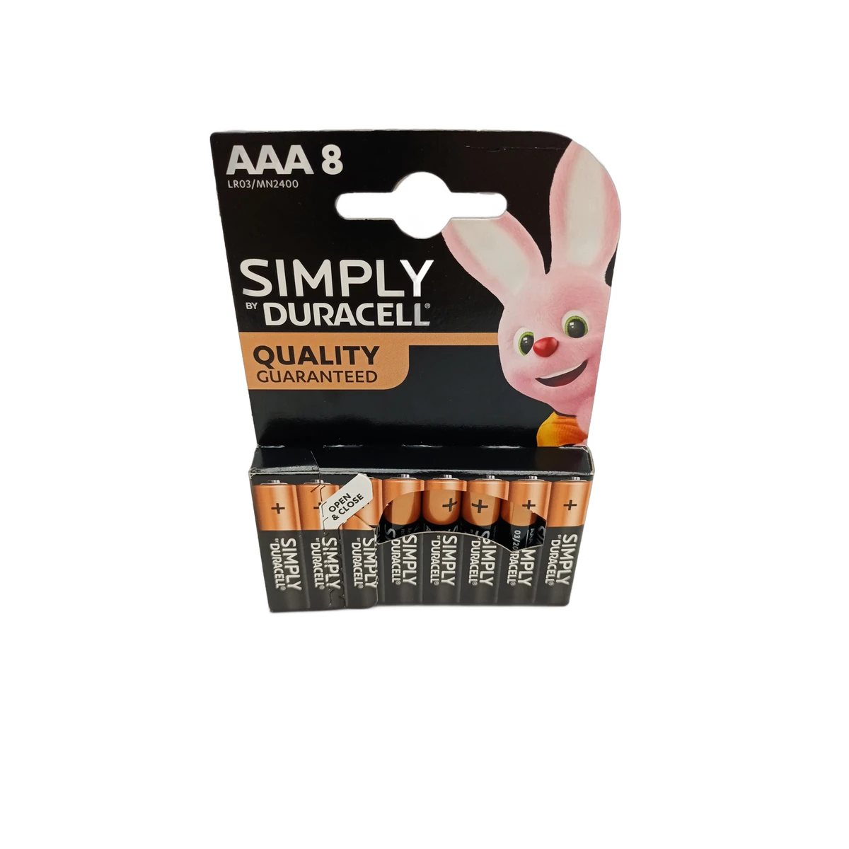 Duracell battery AAA 8 pcs Simply