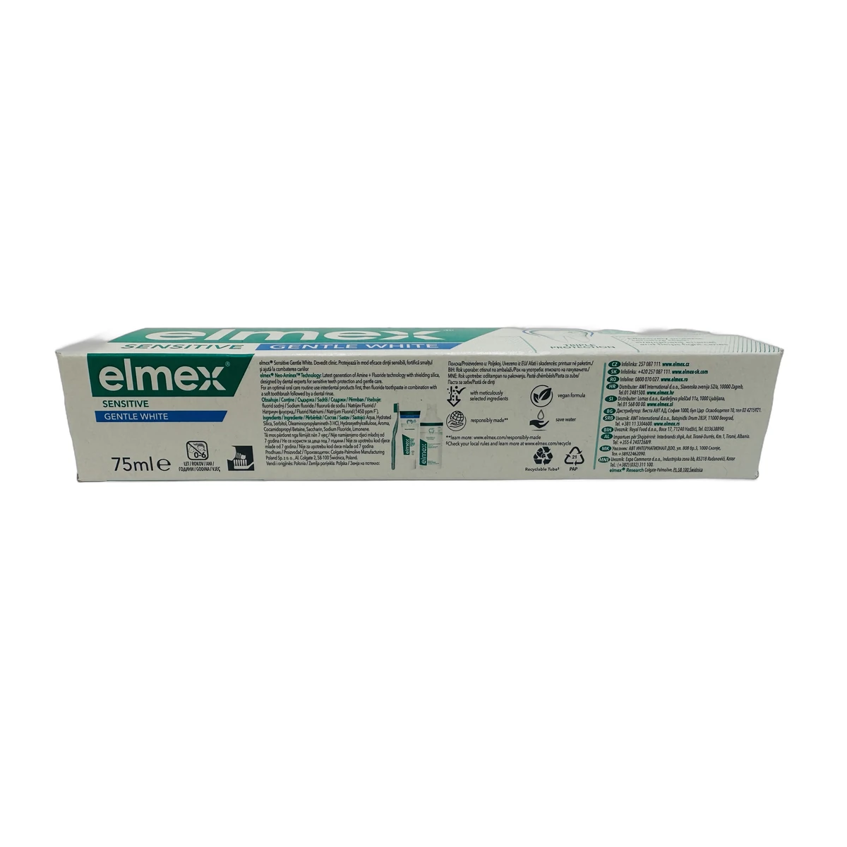 Elmex toothpaste 75 ml Sensitive Whitening - Slika 2