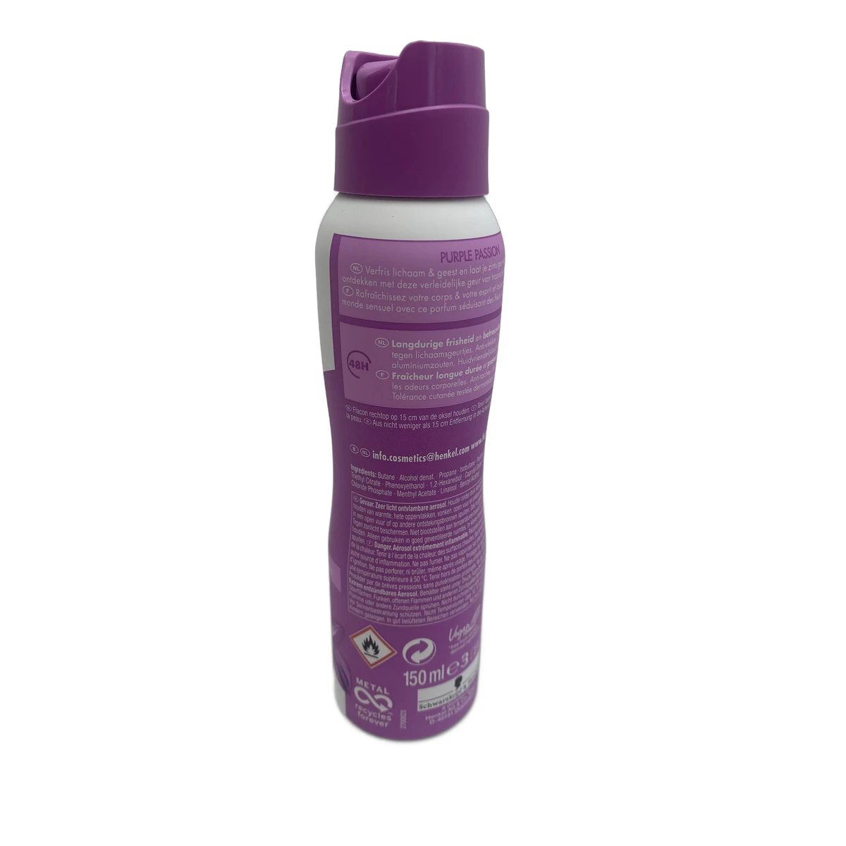 Fa deo 150 ml Purple Passion Violet 0 % Aluminium - Slika 2