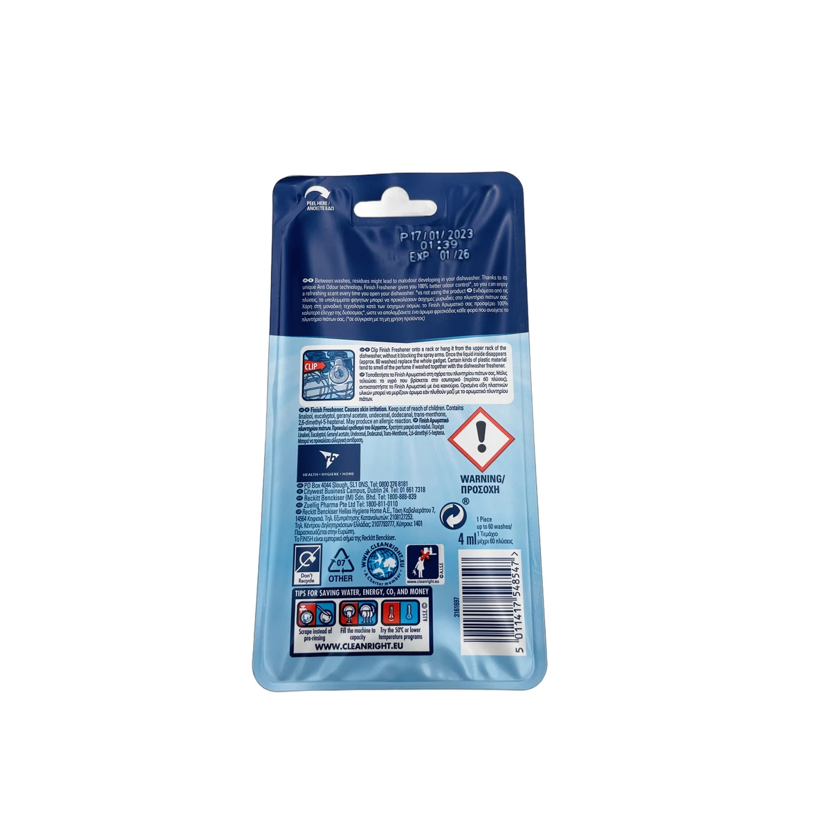 Finish dishwasher freshener 4 ml Regular - Slika 2