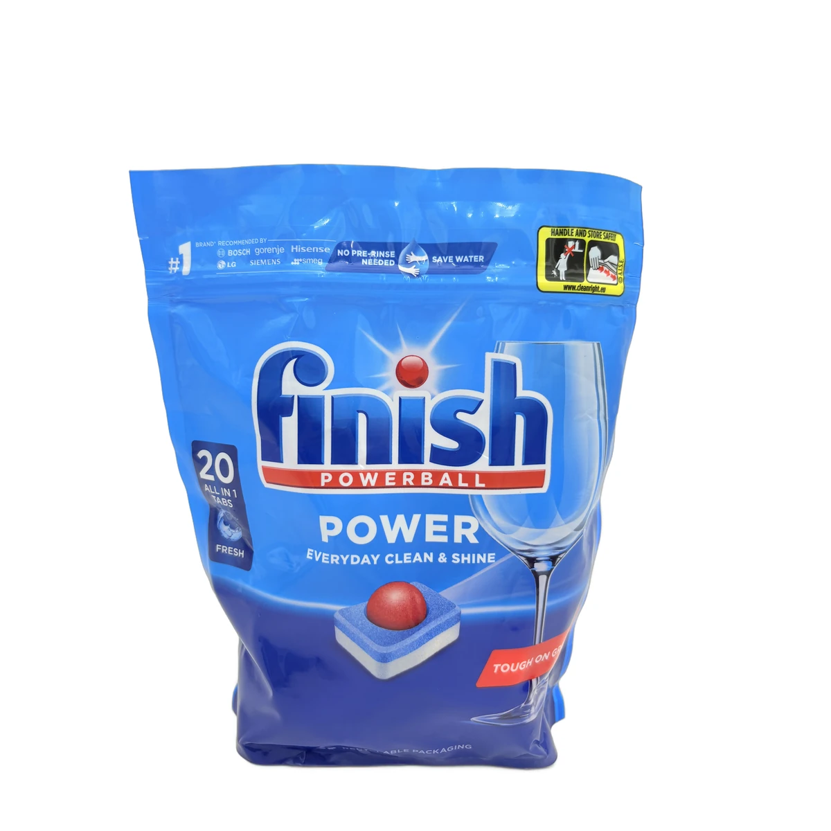 Finish dishwasher tabs 20 sc 20 pcs All in 1 Power Regular