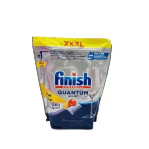 Finish dishwasher tabs 60 sc 60 pcs Quantum All in 1 Lemon