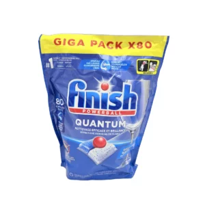 Finish dishwasher tabs 80 sc 80 pcs Power All in1 Quantum Regular