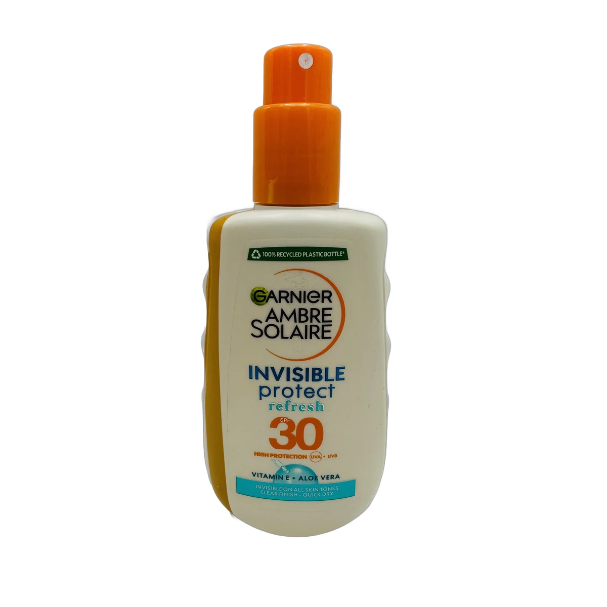 Garnier Ambre Solaire sun oil pump FF 30 200 ml Clear Protect