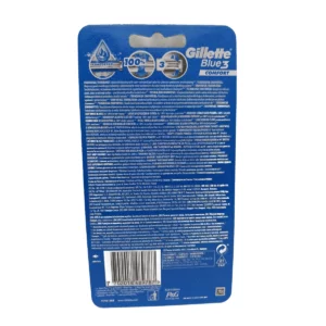 Alternative view of Gillette disposable razor 4 pcs Blue 3 Comfort Plus