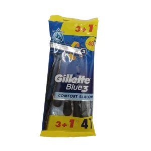 Gillette disposable razor 4 pcs Blue 3 Comfort Slalom