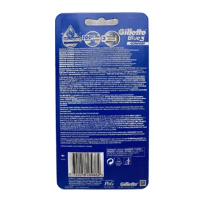 Alternative view of Gillette disposable razor 6 pcs Blue 3 Comfort
