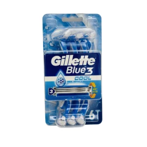 Gillette disposable razor 6 pcs Blue 3 Cool