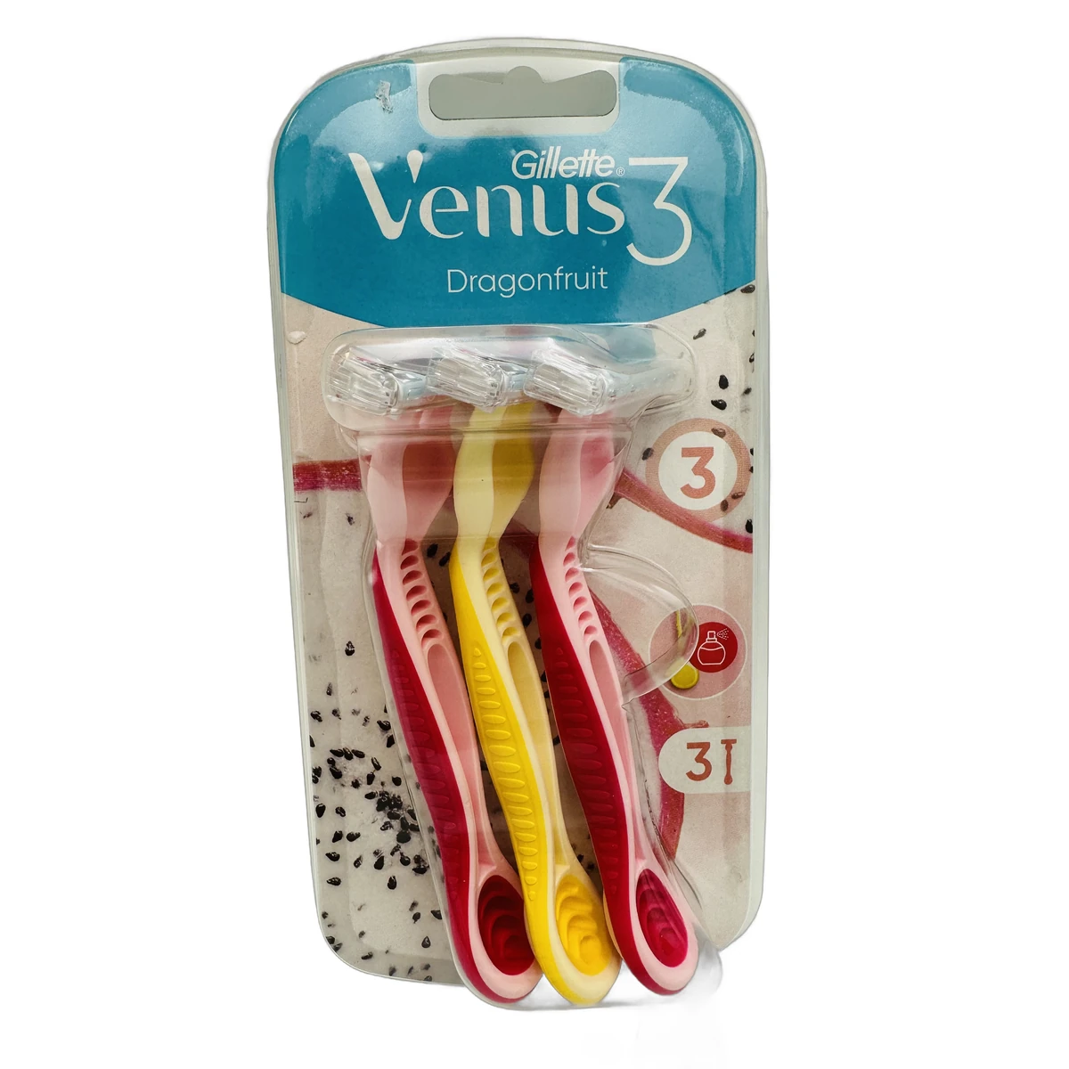 Gillette disposable razor woman 3 pcs Venus3 Dragonfruit
