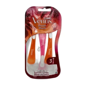 Gillette disposable razor woman 3 pcs Venus3 Smooth Miami