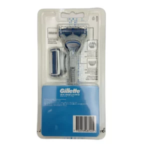 Alternative view of Gillette razor+2 pcs razor head Skinguard Sensitive Flexball