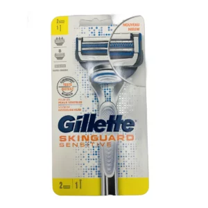 Gillette razor+2 pcs razor head Skinguard Sensitive Flexball