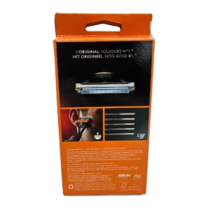 Alternative view of Gillette razor+3 pcs razor head Fusion5