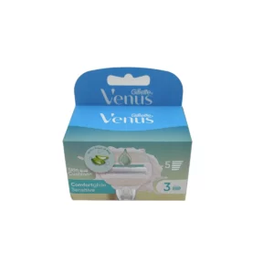 Gillette razor blades women 3 pcs Venus Comfortglide Sensitive