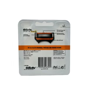 Alternative view of Gillette razor head 4 pcs Fusion Proglide Power