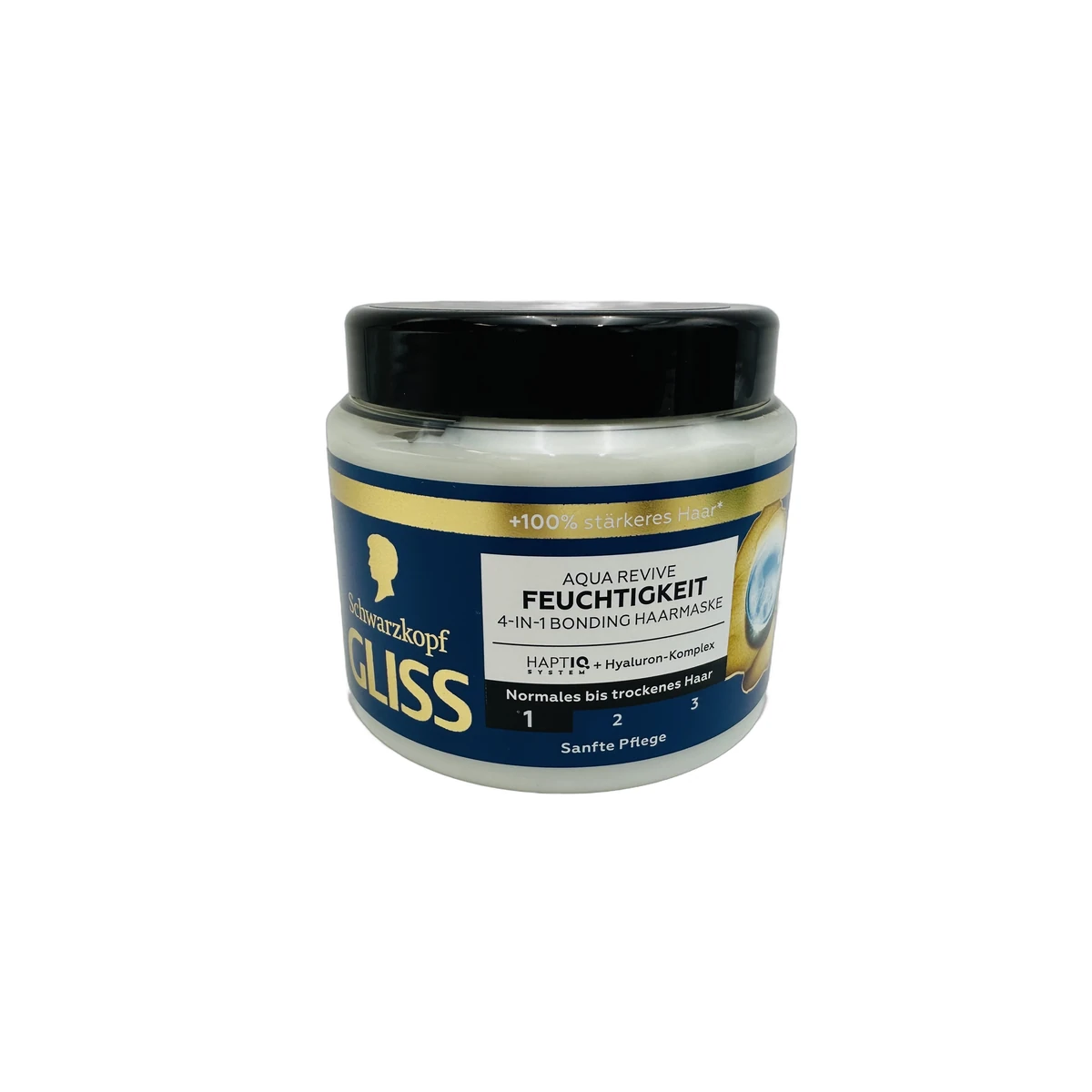 Gliss Kur hair mask in jar 400 ml 4in1 Aqua Revive Bonding1