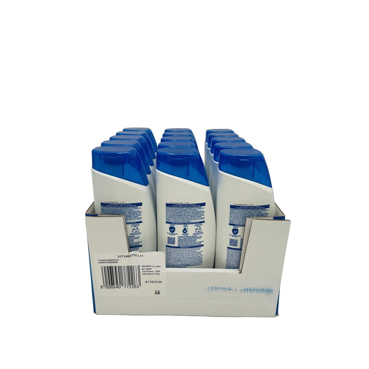 Head&Shoulders mix box 15 pcs shampoo 500ml 4pcs For Men+11pcs Classic Clean - Slika 2