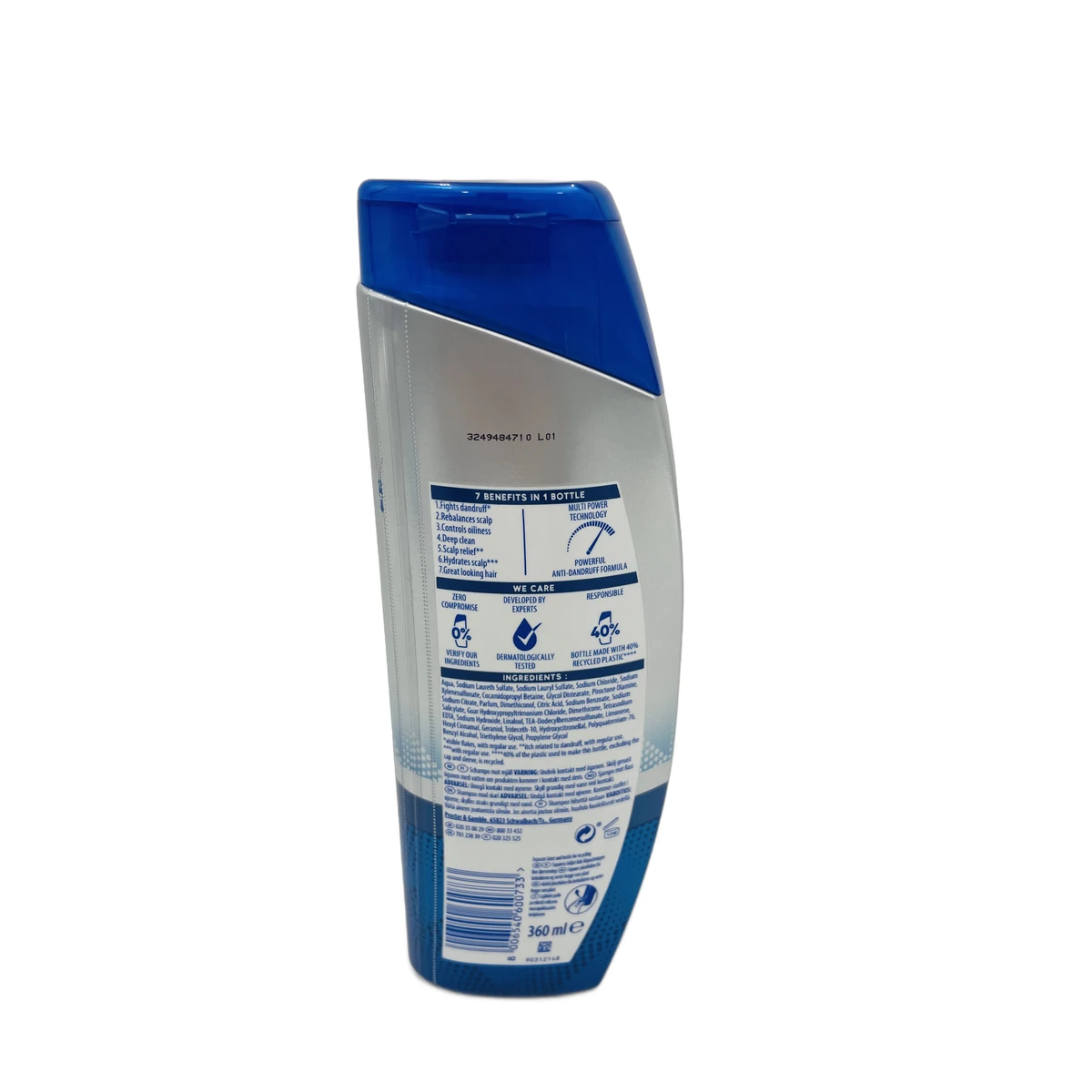 Head&Shoulders shampoo 360 ml 7in1 Benefits Multi Action - Slika 2