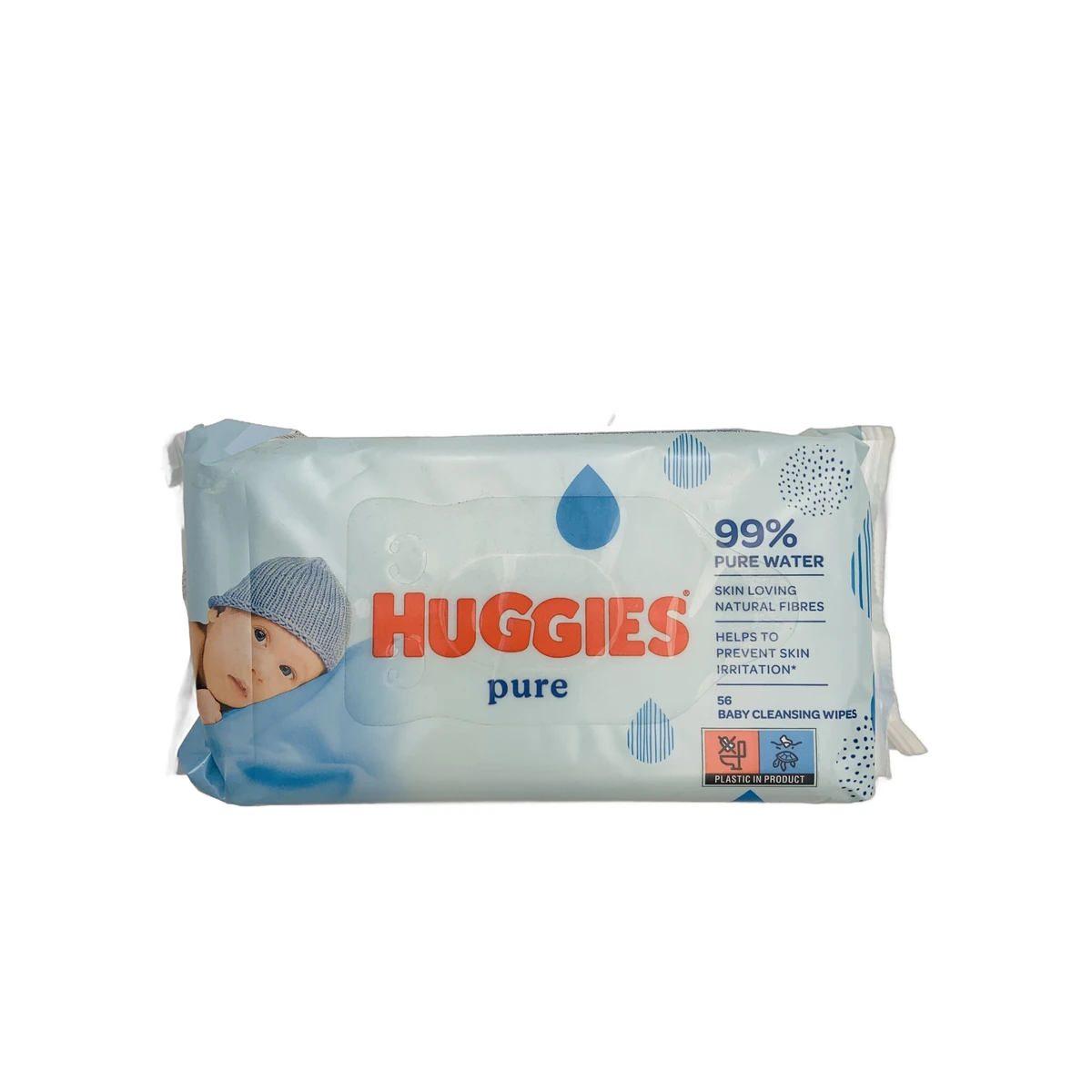Huggies wipes refill 56 pcs Pure