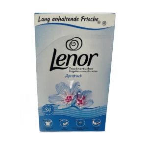 Lenor fragrance wipes 34 pcs Aprilfrisch