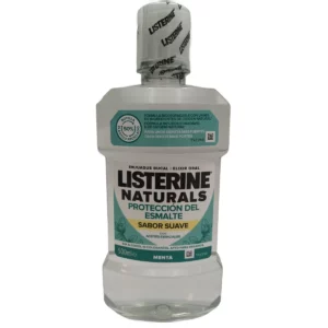 Listerine mouth wash 500 ml Naturals Menta Enamel