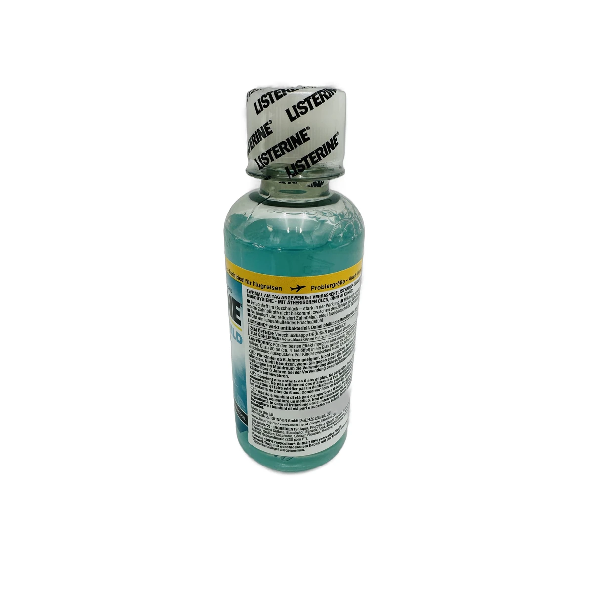 Listerine mouth wash 95 ml Cool Mint Mild - Slika 2
