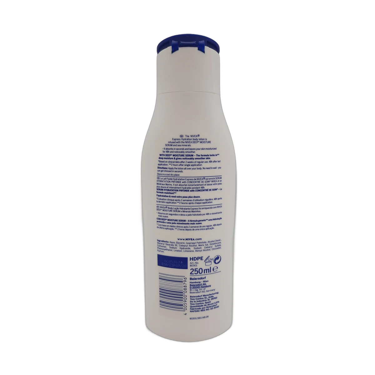 Nivea body lotion 250 ml Express Hydration - Slika 2