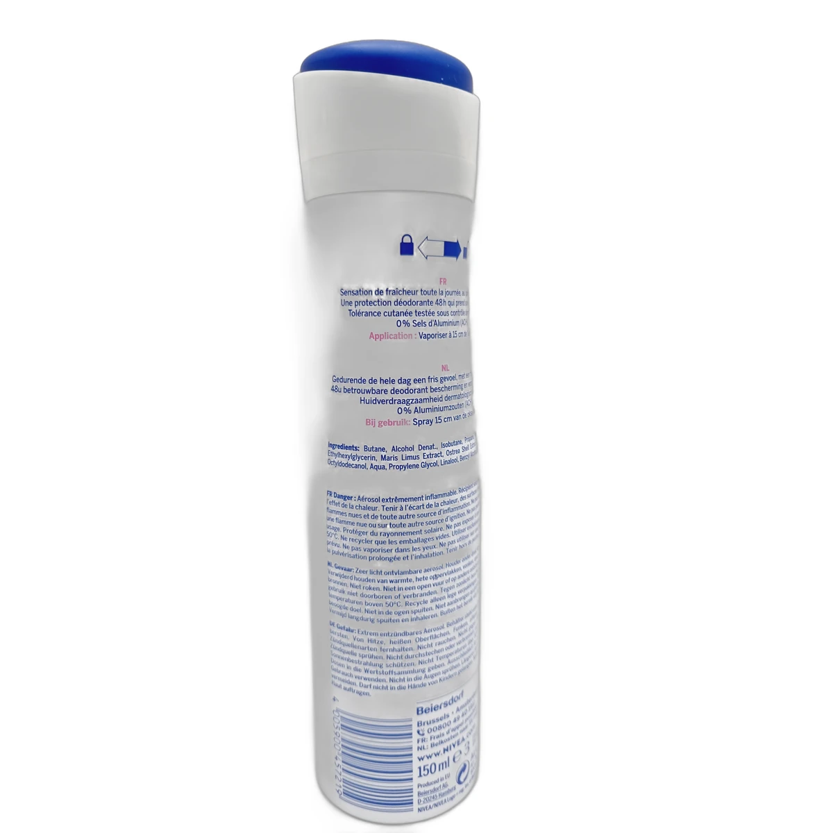 Nivea deo 150 ml Fresh Flower 0% Aluminium - Slika 2