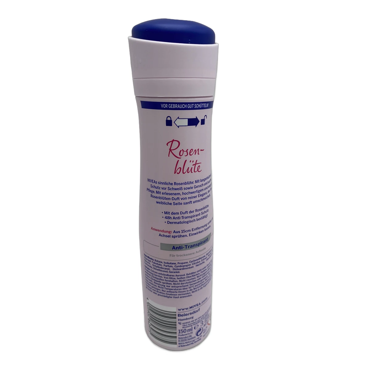 Nivea deo 150 ml Rose Bouquet 0% - Slika 2