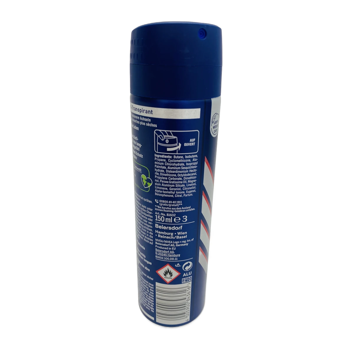 Nivea deo men 150 ml Dry Impact - Slika 2
