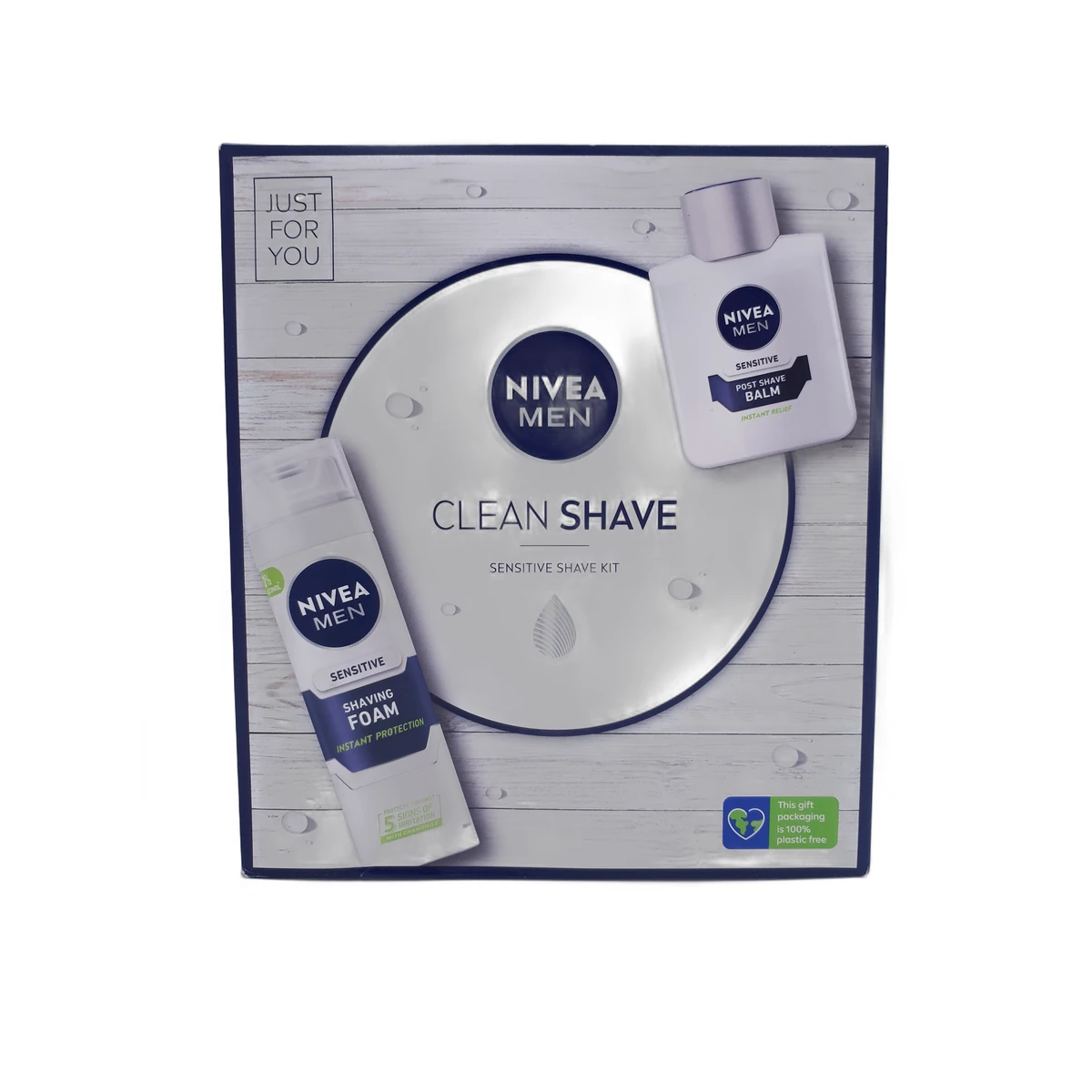 Nivea gift set men Sensitive AS balm 100 ml+shaving foam 200ml