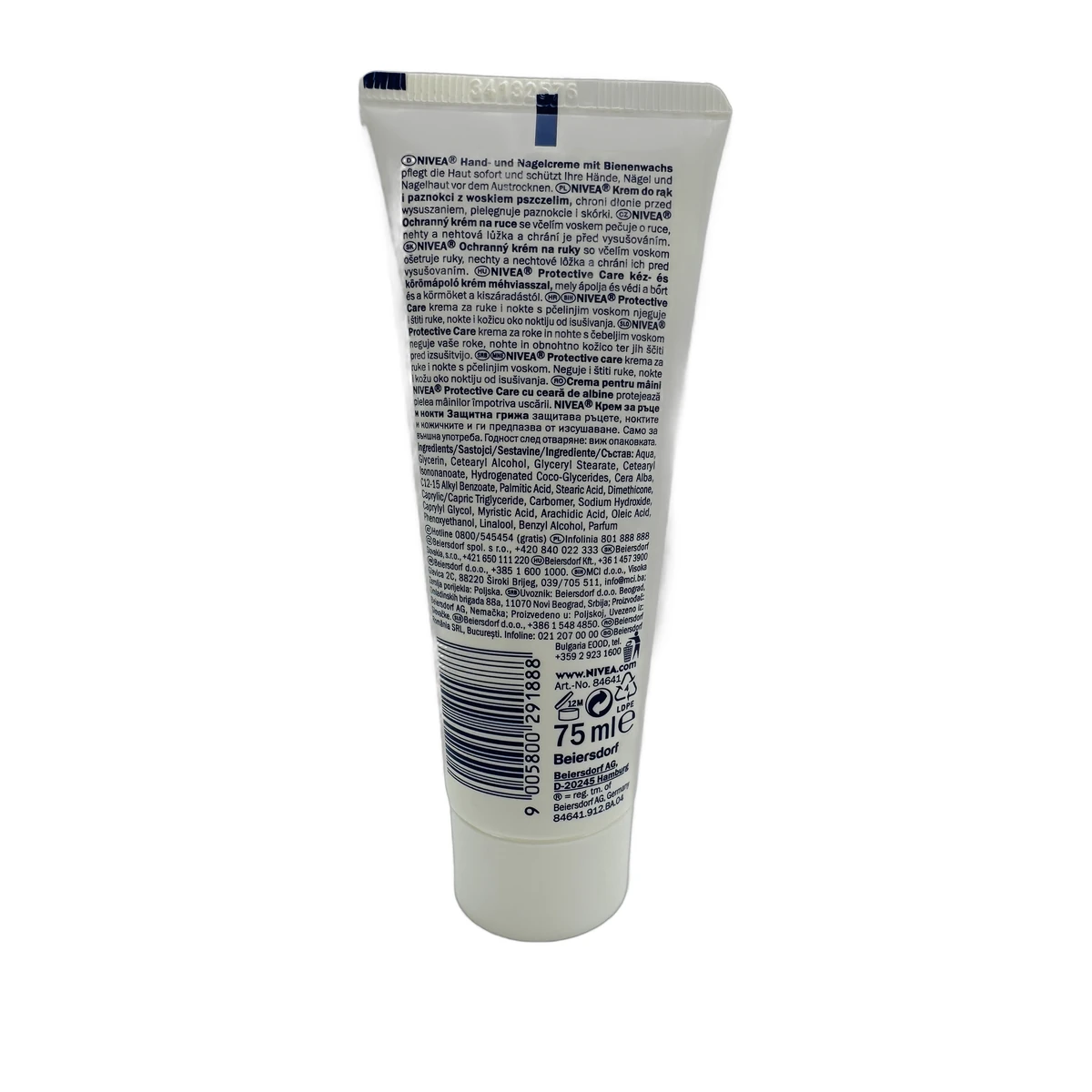 Nivea hand cream in tube 75 ml Protective Care Beeswax - Slika 2